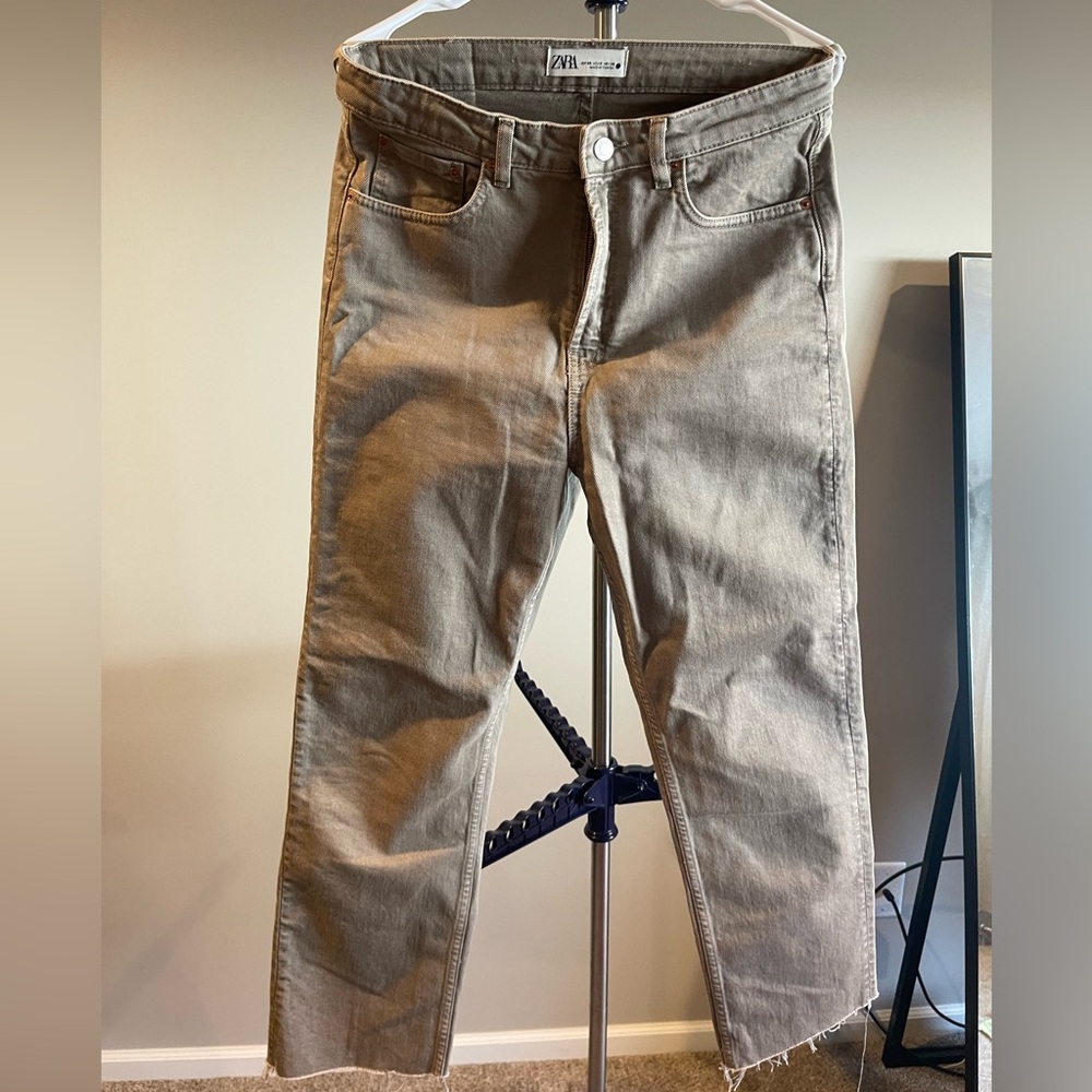 Zara brown jeans